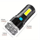 Lanterna Led Potente 1500m