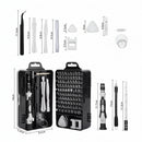 Kit Completo 115 em 1 Ferramentas de Precisão para Assistência Técnica