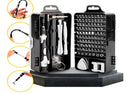 Kit Completo 115 em 1 Ferramentas de Precisão para Assistência Técnica