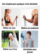 Elástico Exercício Treino Em Casa