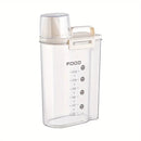 Copo Medidor Bico Dosador Cozinha Mantimentos Lavanderia Multiuso