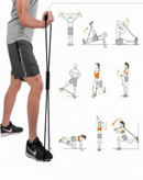 Elástico Exercício Treino Em Casa