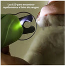 Alicate de lixar unhas 3 em 1 com luz LED para cães e gatos Ativo