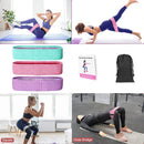 Faixas Elásticas para Glúteos exercicíos em casa
