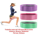 Faixas Elásticas para Glúteos exercicíos em casa