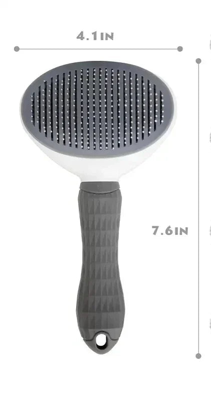 Escova para cães e gatos removedor de pelos