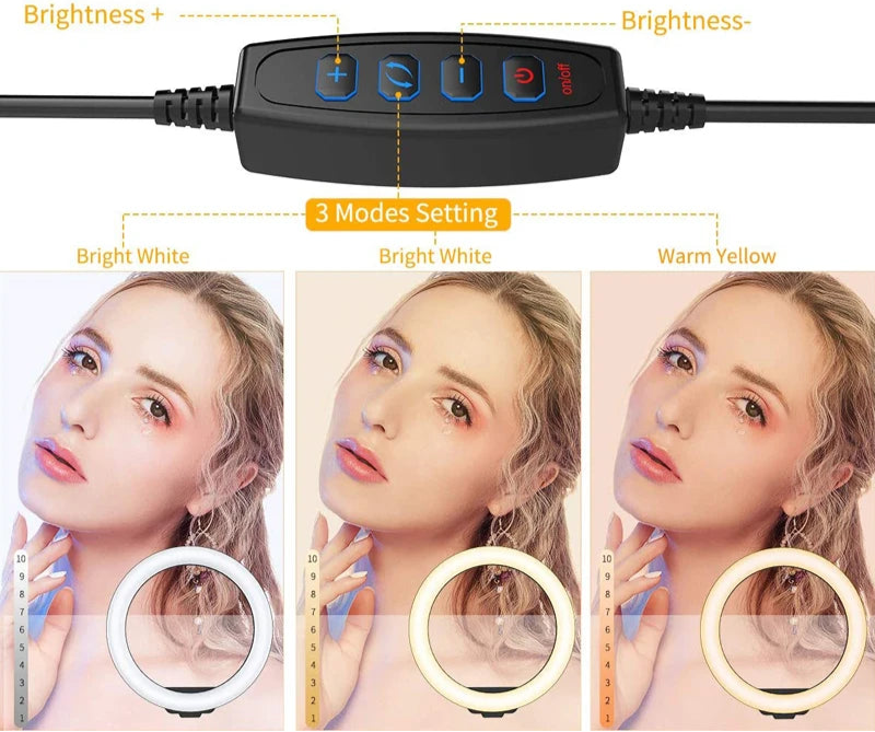 Tripé extensível para filmagem videos para o tiktok youtube